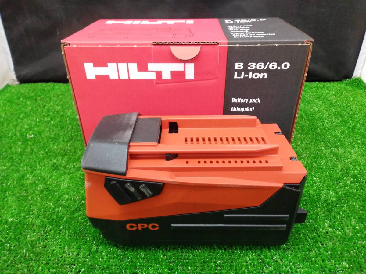 未使用品 HILTI ヒルティ 36V 6.0Ah リチウムイオンバッテリーパック