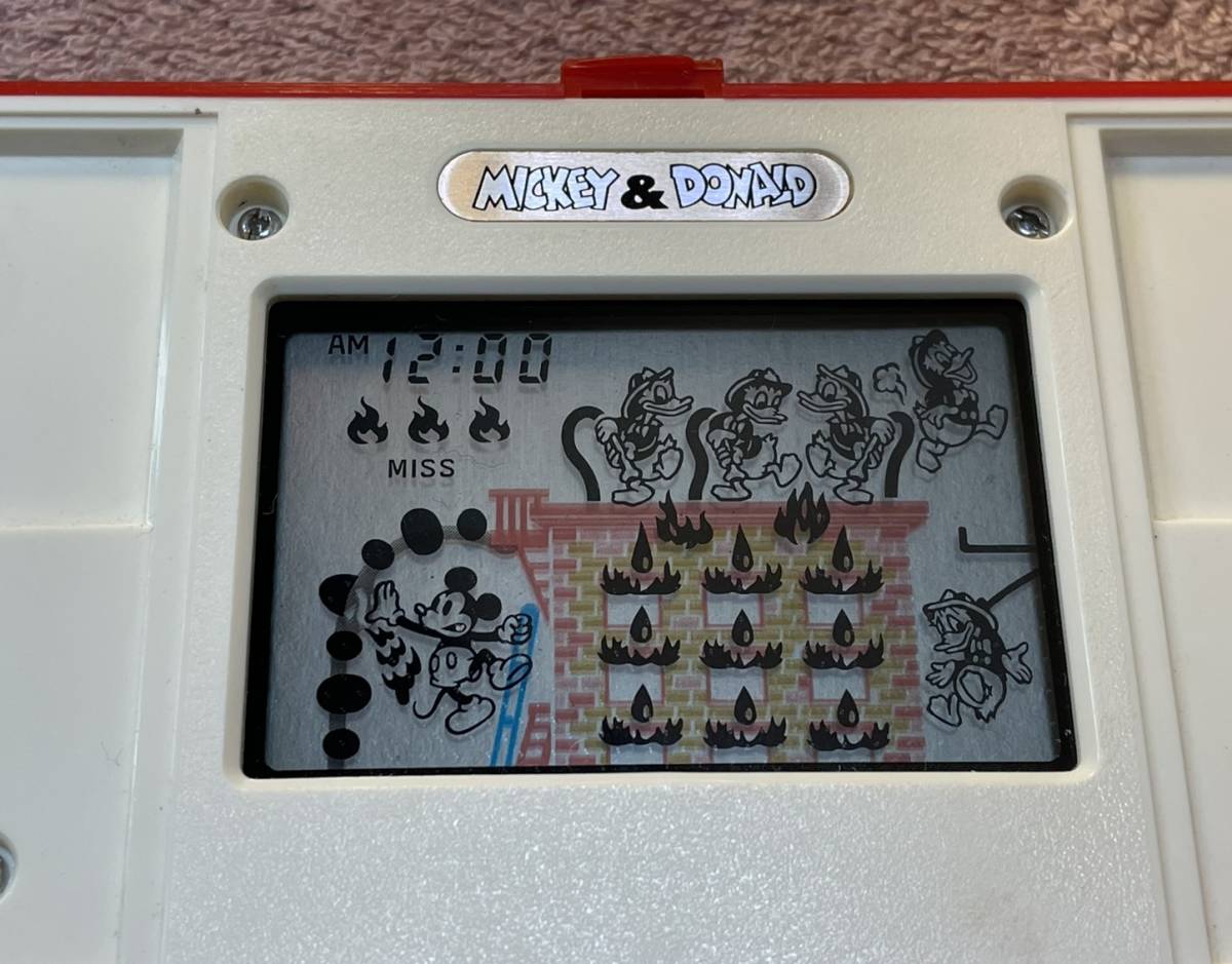 ゲームウォッチ ミッキー&ドナルド 中古 任天堂 GAME&WATCH ゲームウォッチ ミッキー&ドナルド 中古 任天堂 GAME&WATCH