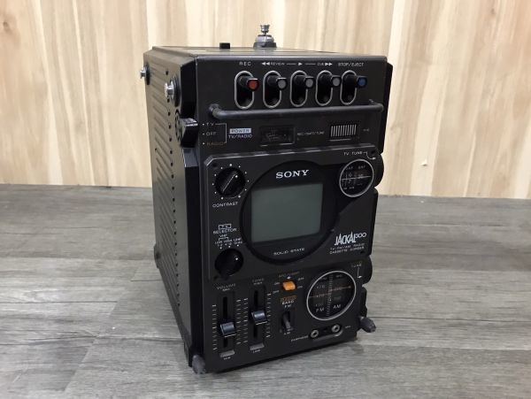 低価格 JACKAL ソニー FX-300 SONY (初代ジャッカル) TV-FM/AM (中古品) CASSET RECEIVER - その他
