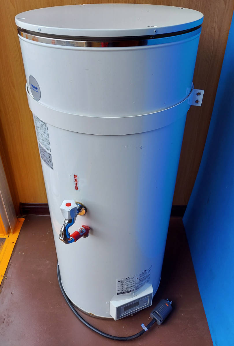 2019年製 イトミック iTOMIC 小型電気温水器 ETC90BJS240B0 給湯器 90L 単相200V 4.0kW 飲用可能 給湯室 厨房 置台型 大阪発