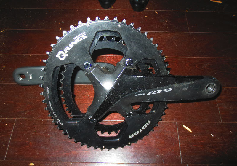 超貴重☆160mm最強ショートクランク Shimano FC-R7000 105 ROTOR 楕円