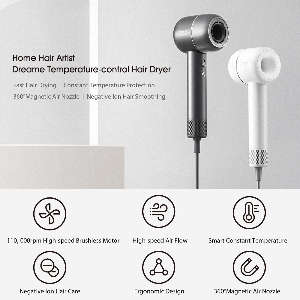 爆売れ Xiaomi 男性と女性のためのアロマドライヤー 魔法の温度 爆売れ Xiaomi 男性と女性のためのアロマドライヤー 魔法の温度