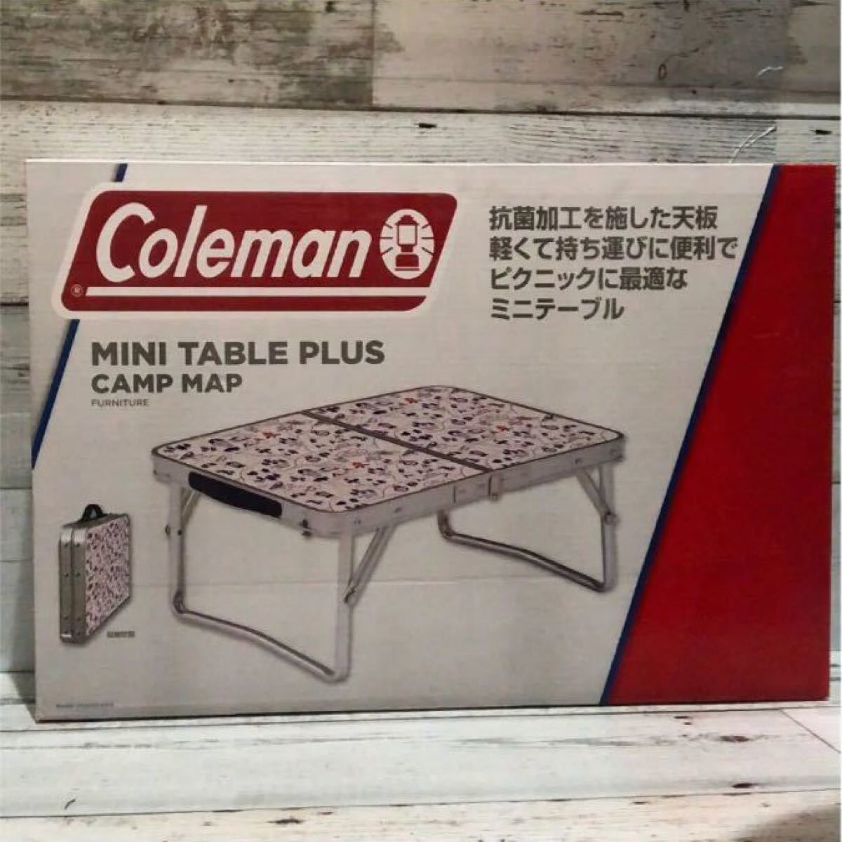Coleman/コールマン　ミニテーブルプラス　キャンプマップ