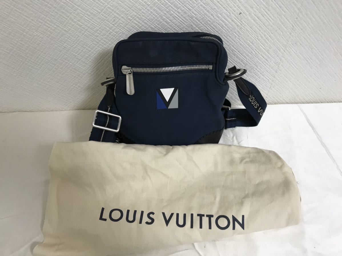 本物ルイヴィトンカップLV本革レザーコーティングキャンバスショルダー