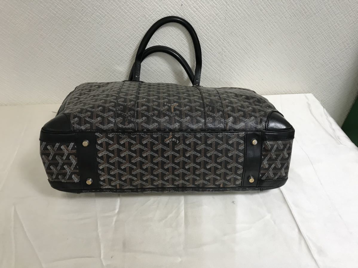最新入荷】 本物ゴヤールGOYARD本革レザーPVCアンバザードMM