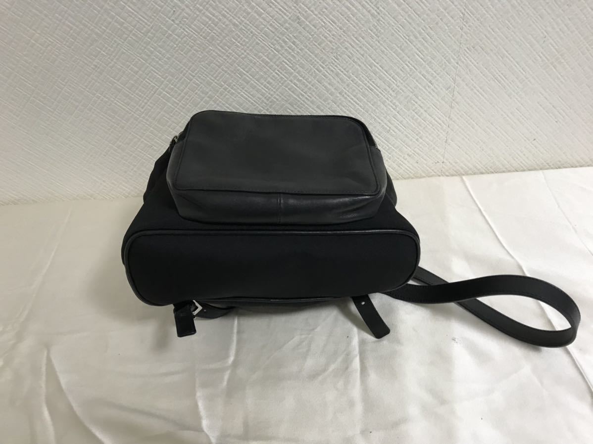 本物グッチGUCCI本革レザーナイロンジャーキー金具ミニリュックバッグバック黒 Bibian 比比昂 - 本物グッチGUCCI本革レザーナイロンジャーキー