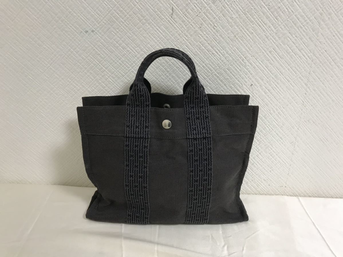 美品本物エルメスHERMESエールラインPMハンドバッグビジネストートミニ