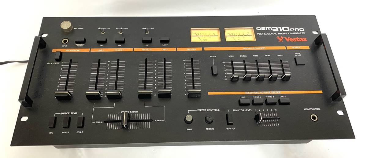 希少】Vestax ベスタクス DSM310pro ヴィンテージ DJミキサー 希少】Vestax ベスタクス DSM310pro ヴィンテージ DJミキサー