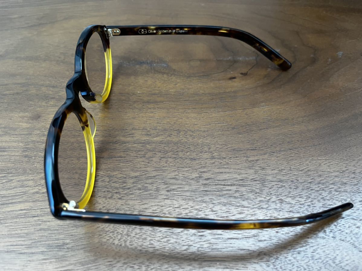 日本限定10本】 OLIVER GOLDSMITH CHELSEA 50□23-140 VINTAGE 鼈甲調