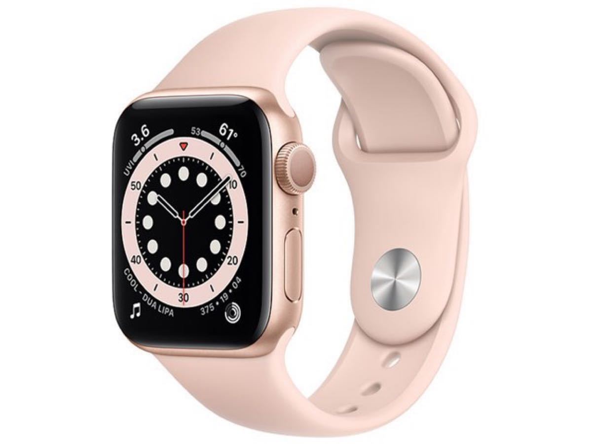 新品 廃盤カラー Apple Watch 38mm ローズゴールド アルミニウムモデル ...