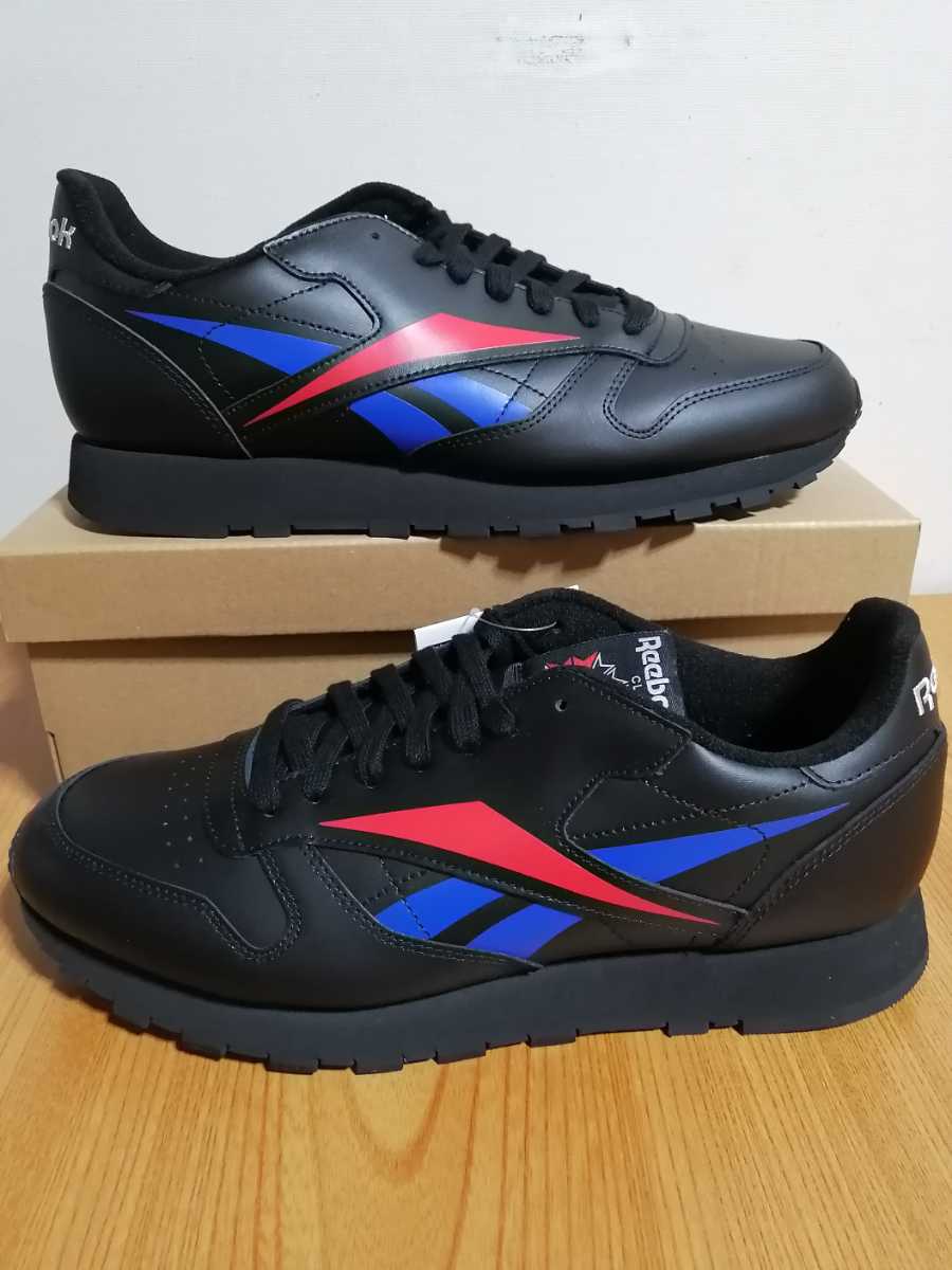 新品未使用 Us10 28 0cm リーボック クラシックレザー Mu Eg29 ブラック レッド ブルー Reebok Classic Leather 新品未使用 Us10 28 0cm リーボック クラシックレザー Mu Eg29 ブラック レッド ブルー Reebok Classic Leather