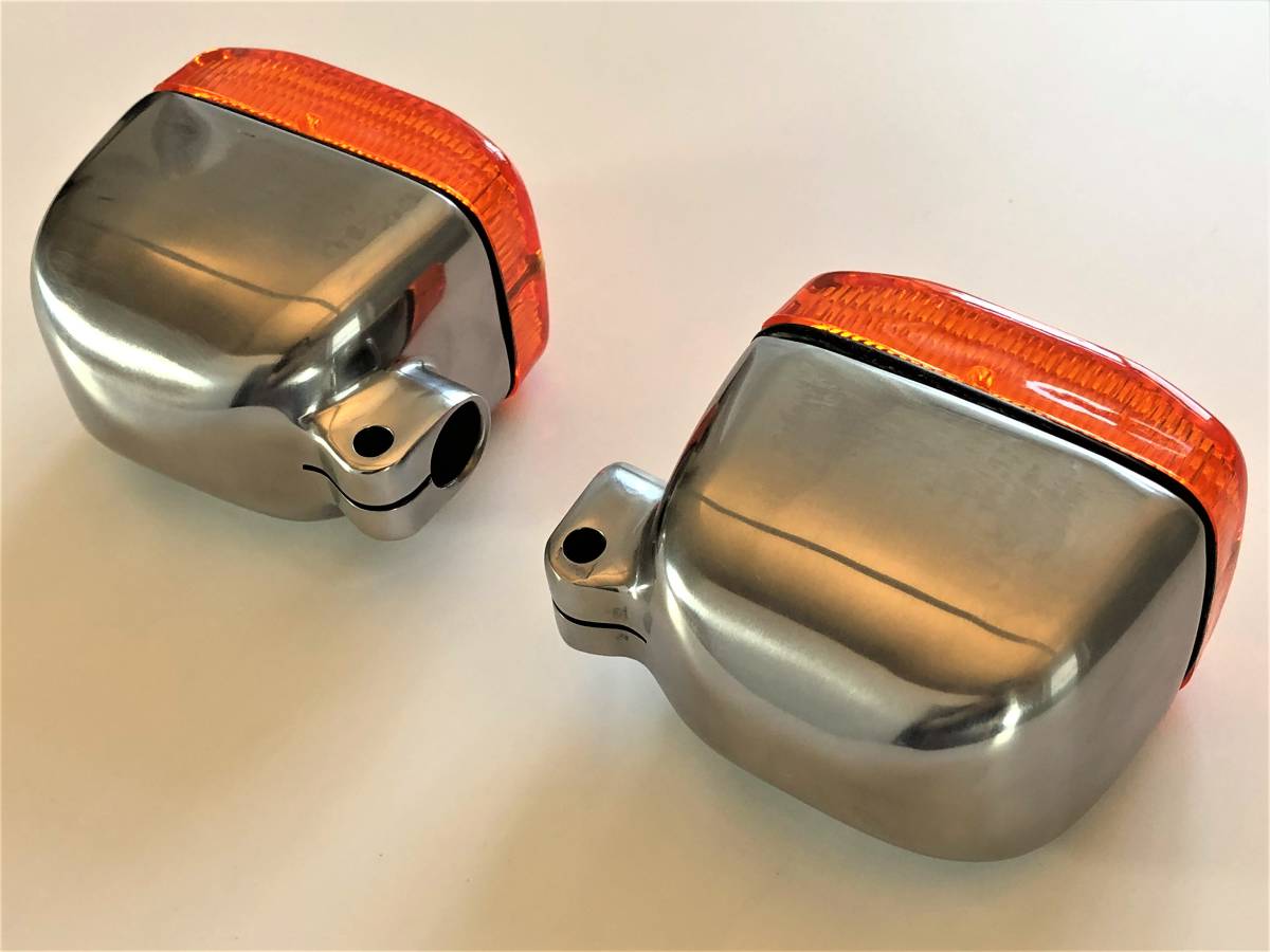BMW　アルミ ウインカー ユニット　2個(gè)セット　R100RS　R100GS　R100R　R80　R80GS　R65　R90S　R75/7　R60/7　R90/6　R75/5