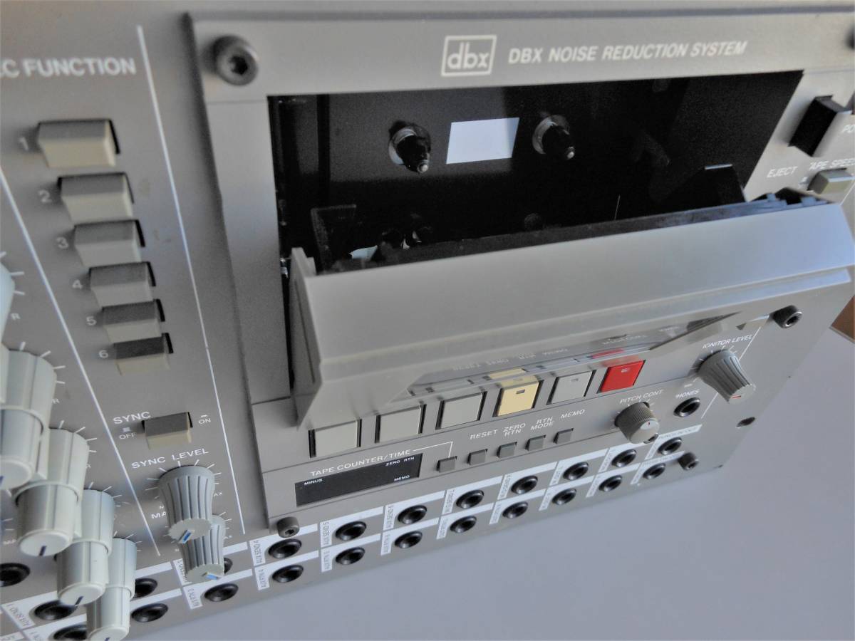 80s 6トラック・カセット MTR Vestax MR66 後期版 「SYNC」整備 80s 6トラック・カセット MTR Vestax MR66 後期版 「SYNC」整備