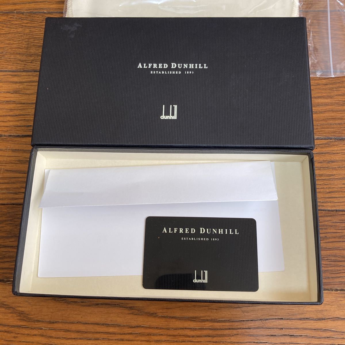 ALFRED DUNHILL、dunhill（ダンヒル）長財布用、空箱の画像5