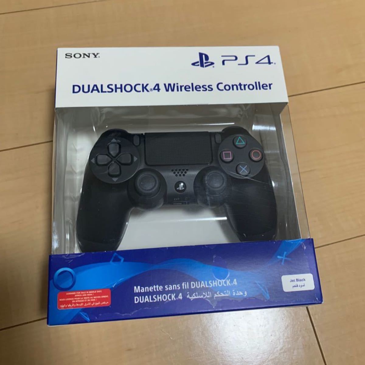 PS4 ワイヤレスコントローラー　【純正】【ブラック】新品・未開封