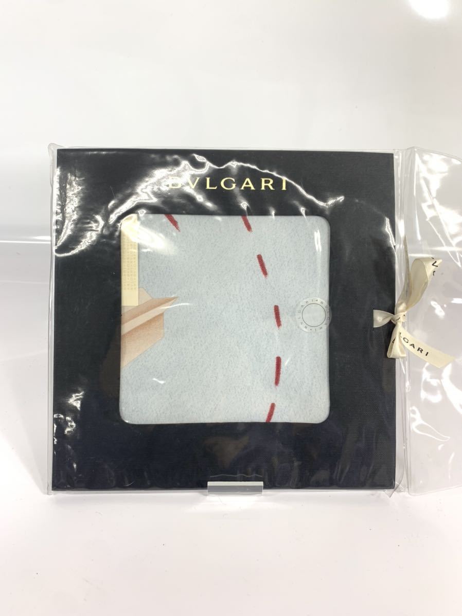 BVLGARI ブルガリ 紙飛行機柄 シルク 大判 スカーフ シルク 新品未使用