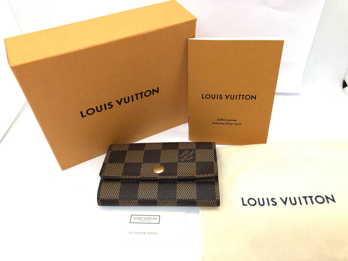 未使用保管品☆LOUIS VUITTON ルイヴィトン☆ダミエ ミュルティクレ 6