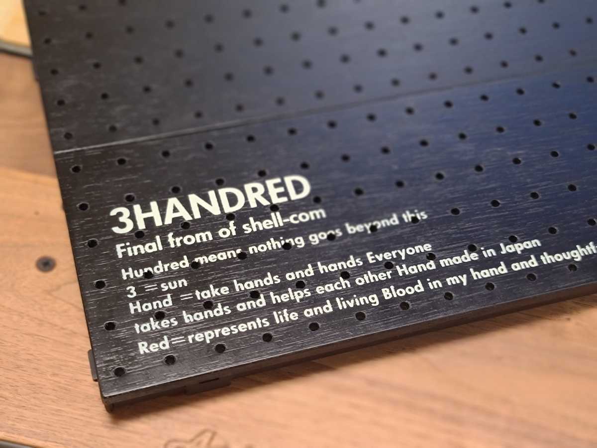 新品|H\u0026O x BRUNT 3HANDRED フルカスタムシェルコン BK 黒