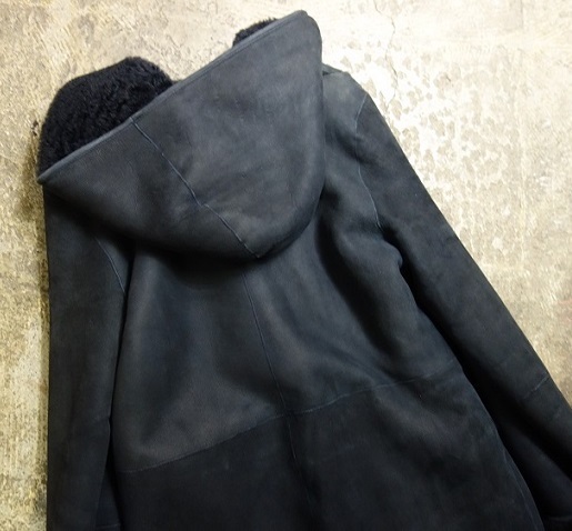 MNL-0018-005 素晴らしい質感 セオリー theory リアルムートンコート