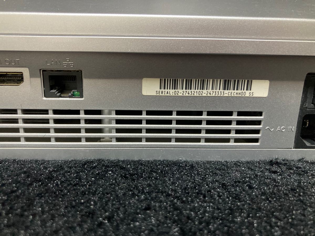 SONY プレイステーション3  PS3本体 cechh00 動作確認 ソフト2枚付き HDMIケーブルお付けします