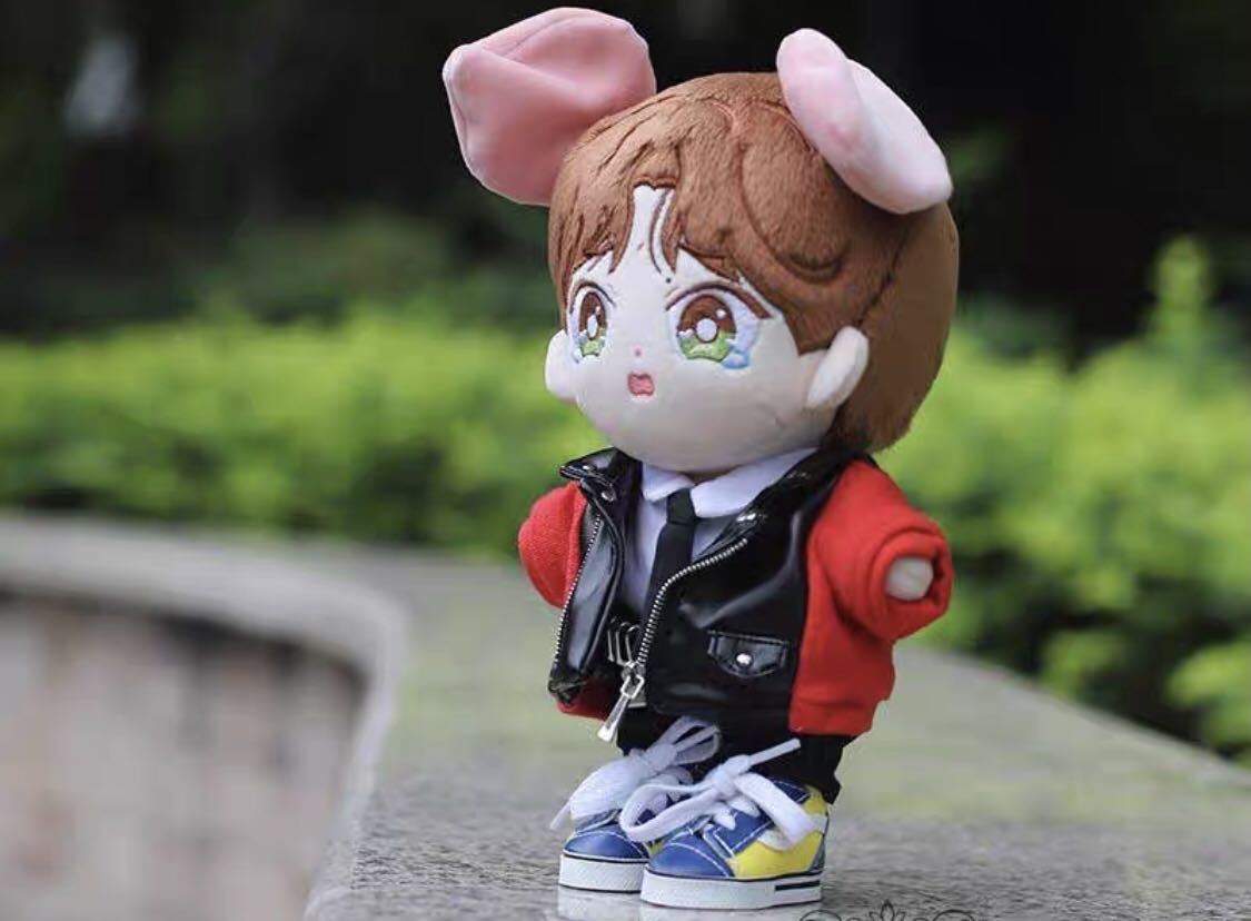 本日の目玉 20cm ぬいぐるみ 洋服 ドール 着せ替え 服 4点 ienomat.com.br