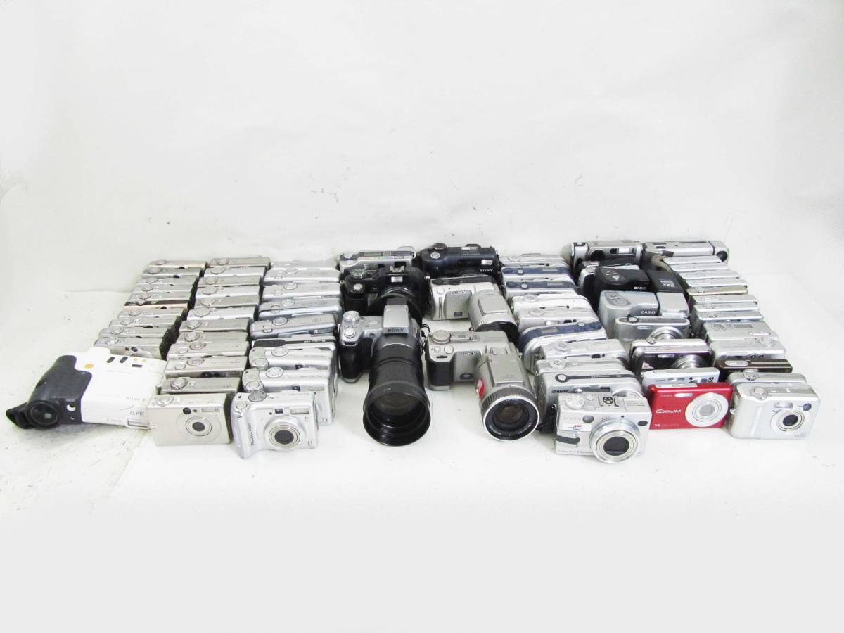 J553〕 ジャンク コンパクト デジタル カメラ（Canon キヤノン/CASIO