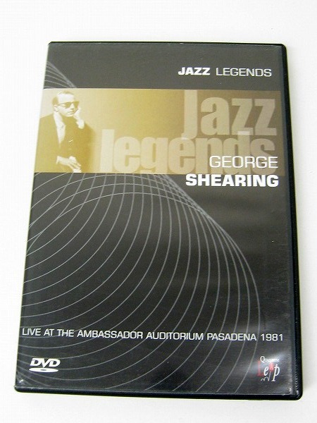  abroad DVD JAZZ LEGENDS GEORGE SHEARING George *sia ring 
