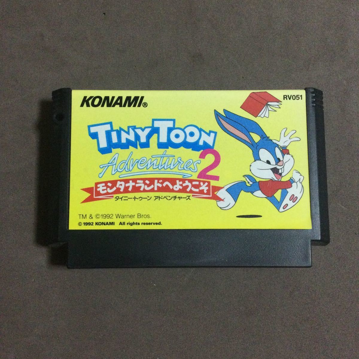 ファミコンソフト タイニートゥーンアドベンチャーズ2 箱説付き
