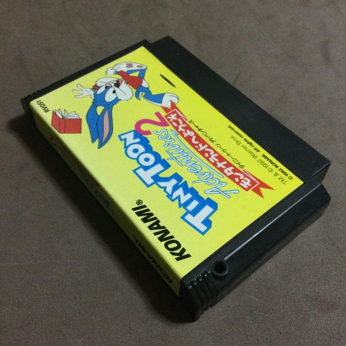 ファミコンソフト タイニートゥーンアドベンチャーズ2 箱説付き