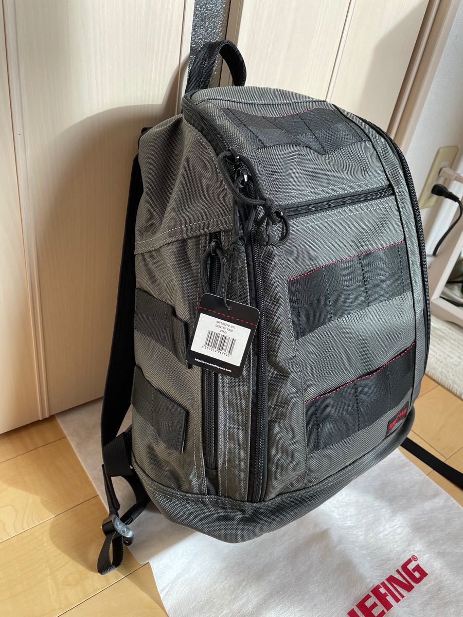 美品】廃盤色 ブリーフィング グラビティパック レンジャーグリーン