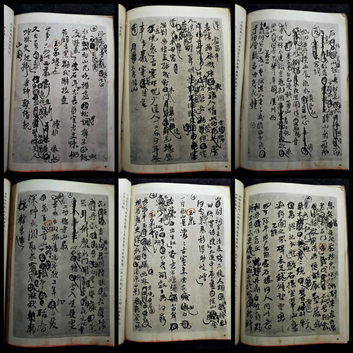 王鐸 詩稿巻 書道法帖 検索:墓誌銘 支那 朱印譜 法書金石篆刻 印存