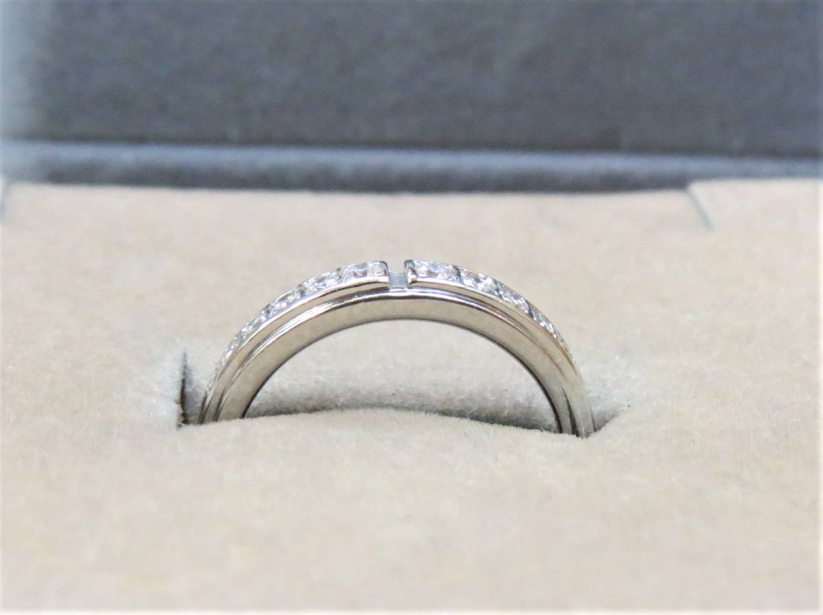 結婚指輪【4℃】【Pt950】消費税&送料込み・天然ダイヤモンド・3.8g