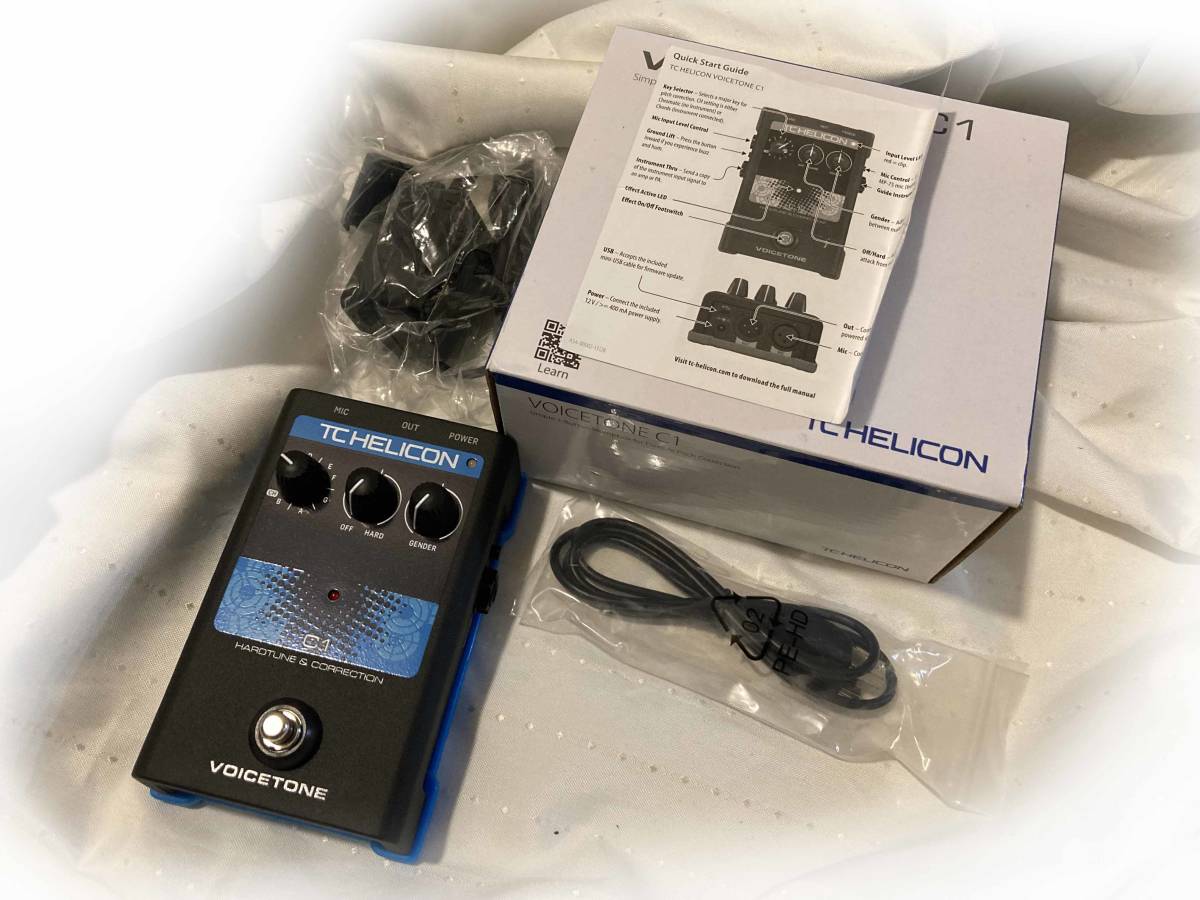 ♪名機♪TC HELICON VOICETONE C1 ボーカルエフェクター ハード