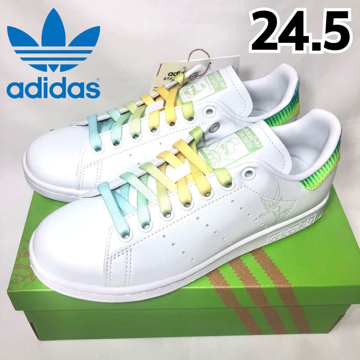 [ new goods ]adidas Stan Smith W Disney Adidas Stansmith FZ2714 sneakers white Rainbow Disney Tinkerbell 24.5