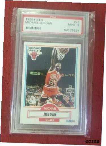 トレーディングカード 1990 - 1991 Fleer Michael Jordan Chicago Bull #12932