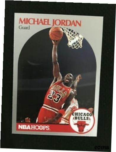 トレーディングカード MICHAEL JORDAN 1990 HOOPS CHICAGO BULLS BASKE #13660 アンティーク、コレクション トレーディングカード