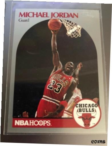 トレーディングカード MICHAEL JORDAN 1990 NBA HOOPS #65 Chicago Bul