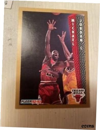 トレーディングカード 92-93 fleer basketball michael jordan G Chica #10819