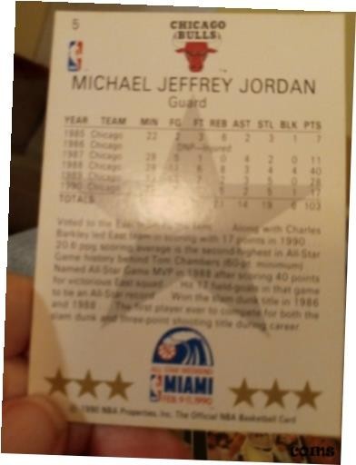 トレーディングカード 1990 - 1991 Fleer Hoops Michael Jordan Chicag #12285 その他