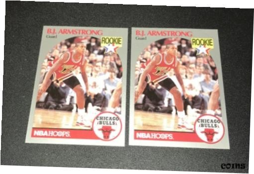 トレーディングカード 1990 NBA Hoops #60 B.J. Armstrong Chicago Bul #13646 bgj46mpqrszADITX-33293 その他