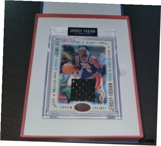トレーディングカード Jersey Fusion 2021 ALL SPORT MICHAEL JORDAN J