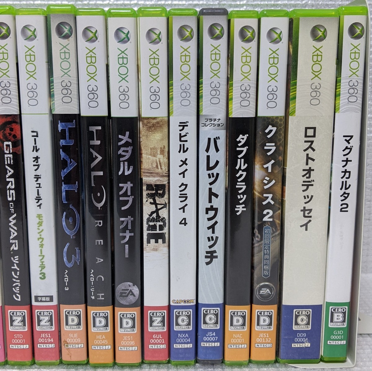 最終価格！XBOX 4本・XBOX360 18本　ソフト　まとめ売り　合計22本セット　ジャンク　お買い得セット