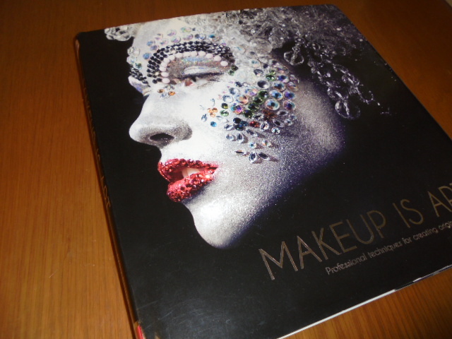  foreign book make-up art Makeup is Art specialized technique retro style reti-gaga design underwater make-up body painting 