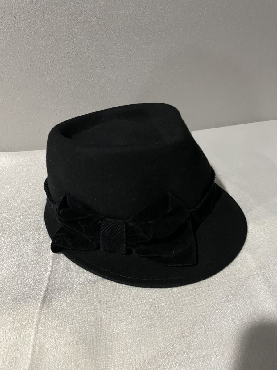 FERRUCCIO VECCHI フェリシオベッキ イタリア製ウールハット帽子