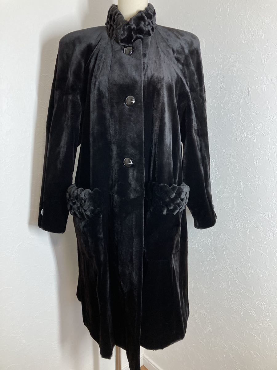 1円~】【美品 金サガ】サガ ミンク SAGA MINK ROYAL ロング コート