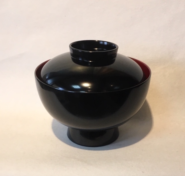  Echizen lacquer ware # Echizen paint .. bowl black inside .[1 customer ]* domestic production *book@ lacquer hand coating [ new goods ]