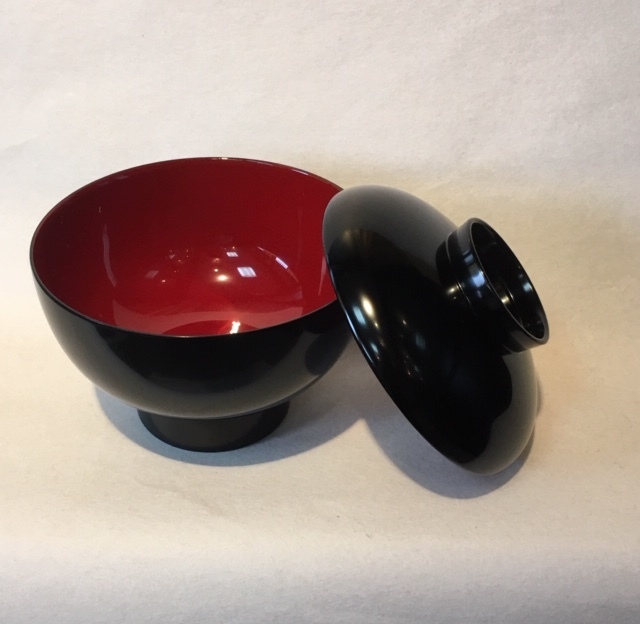  Echizen lacquer ware # Echizen paint .. bowl black inside .[1 customer ]* domestic production *book@ lacquer hand coating [ new goods ]