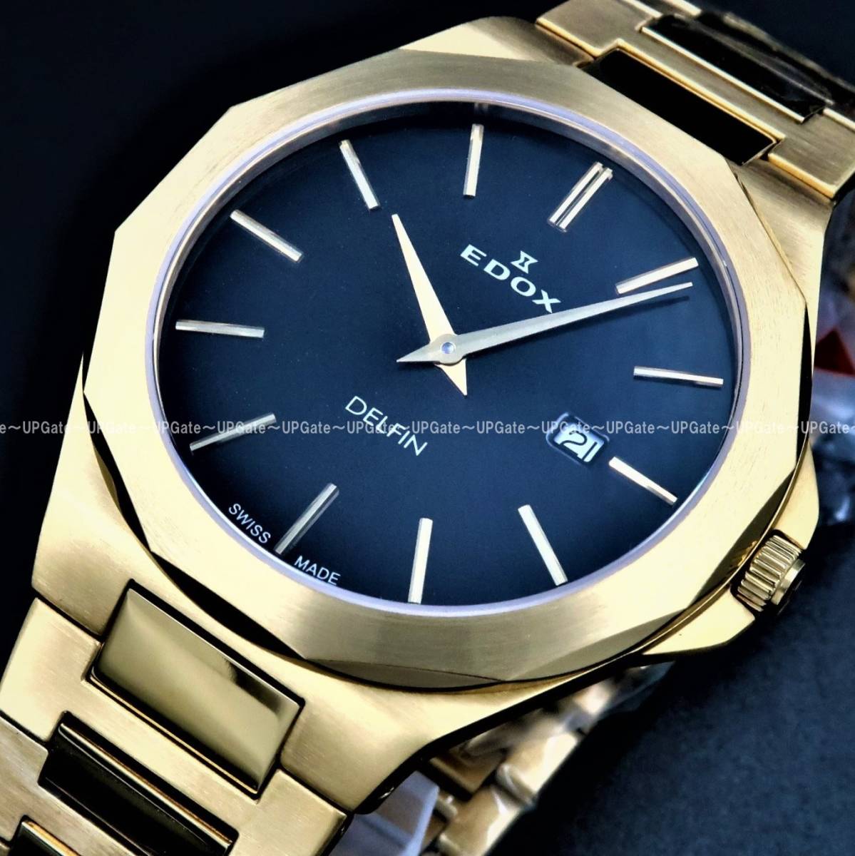 スリム&上品モデル☆ EDOX Delfin エドックス デルフィン ゴールド