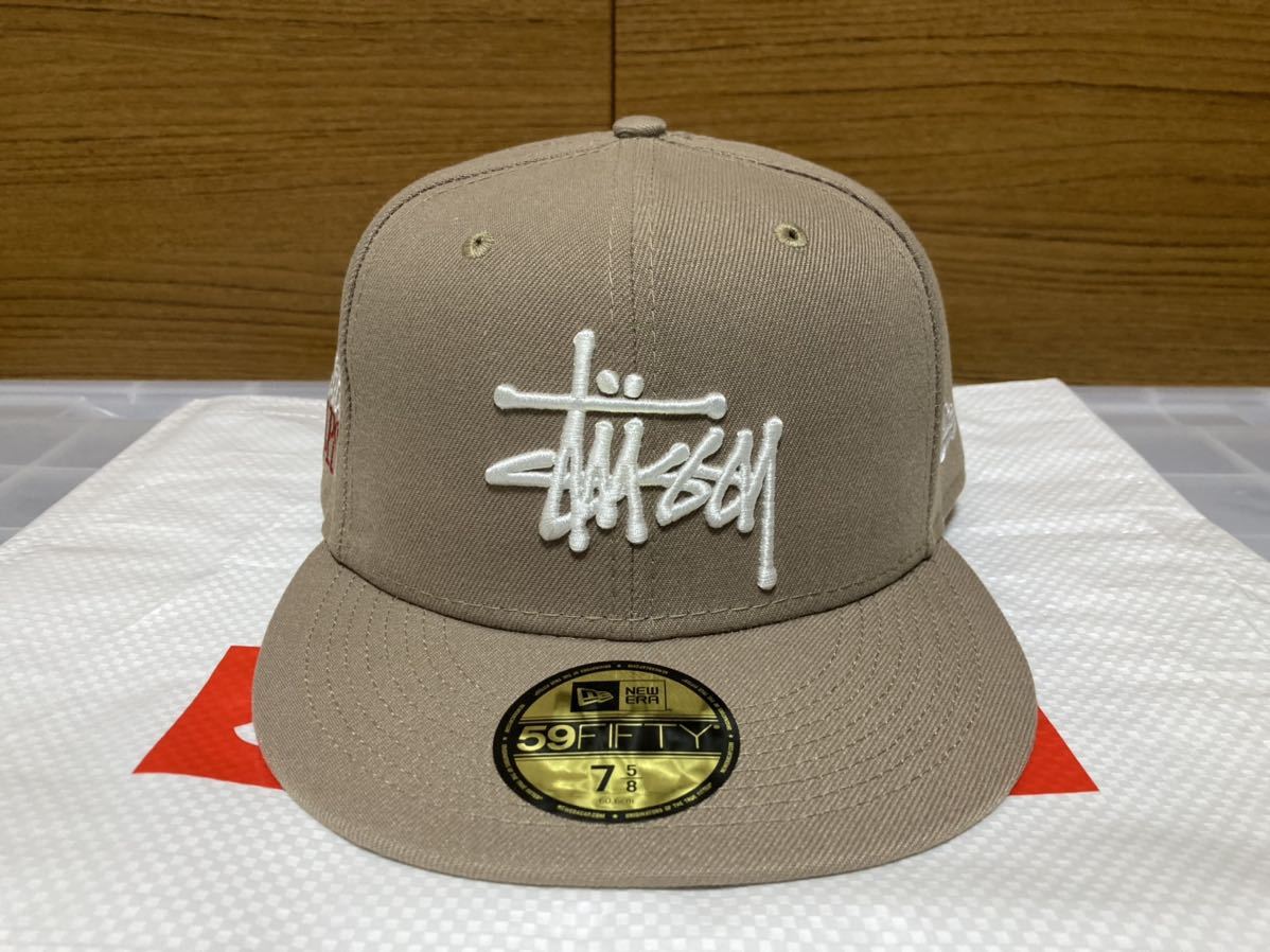 希少サイズ 7 5/8 60 6cm 新品未使用 21AW STUSSY AUTHENTIC NEWERA