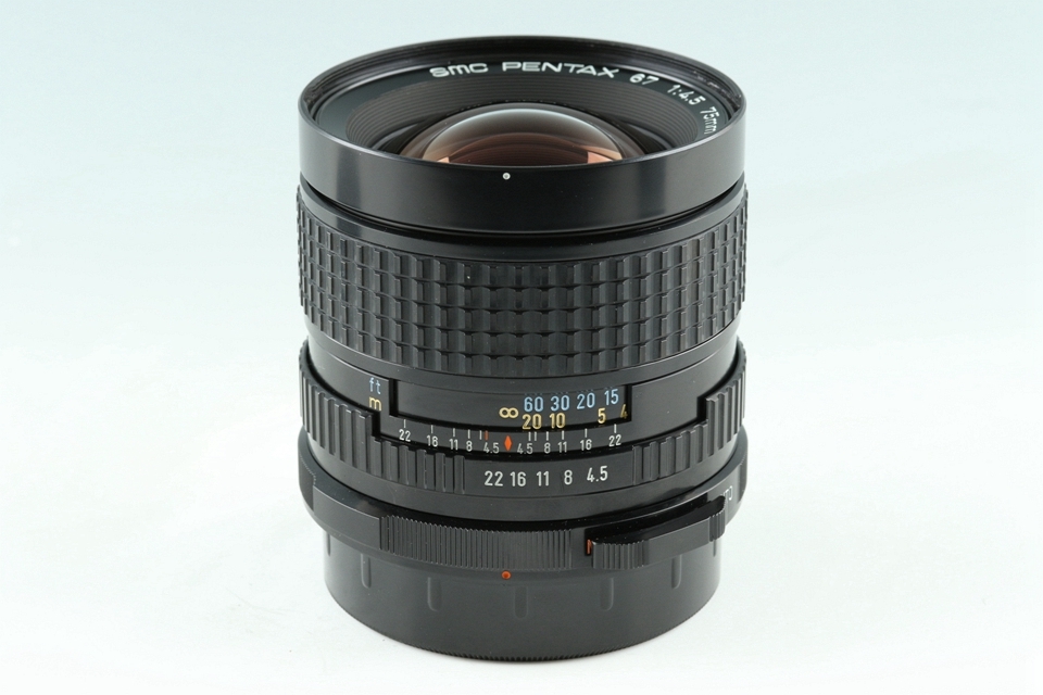 SMC Pentax 67 75mm F/4.5 Lens for Pentax 6x7 67 #39159G21 SMC Pentax 67 75mm F/4.5 Lens for Pentax 6x7 67 #39159G21
